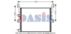 AKS DASIS 182028N Condenser, air conditioning